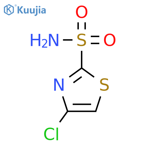 4-chloro-1,3-thiazole-2-sulfonamide structure