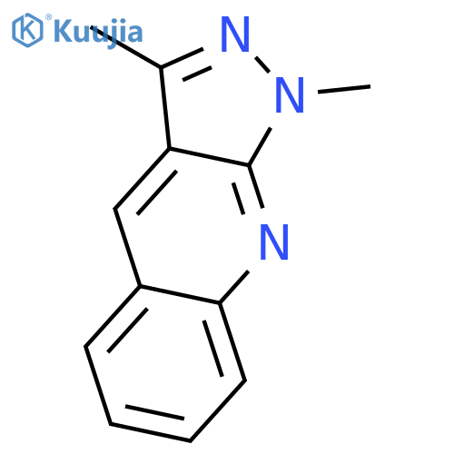 1H-Pyrazolo[3,4-b]quinoline, 1,3-dimethyl- structure