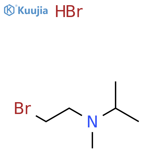 (2-Bromoethyl)(methyl)(propan-2-yl)amine hydrobromide structure