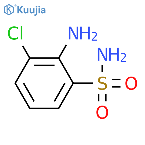 BENZENESULFONAMIDE, 2-AMINO-3-CHLORO- structure