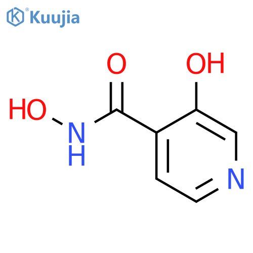 4-Pyridinecarboxamide,N,3-dihydroxy- structure