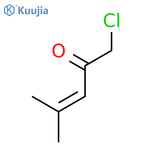 3-Penten-2-one, 1-chloro-4-methyl- structure