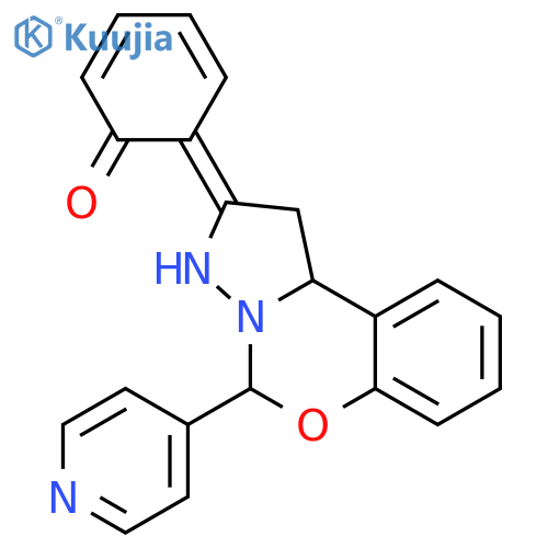 2-7-(pyridin-4-yl)-8-oxa-5,6-diazatricyclo7.4.0.0^{2,6}trideca-1(9),4,10,12-tetraen-4-ylphenol structure