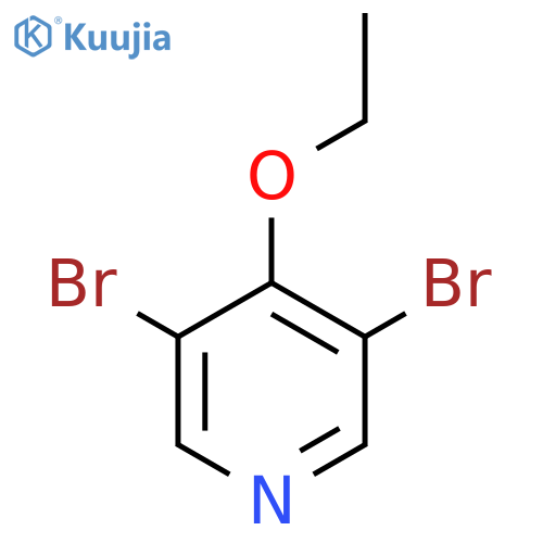 3,5-Dibromo-4-ethoxypyridine structure