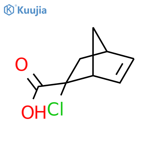 Bicyclo[2.2.1]hept-5-ene-2-carboxylicacid, 2-chloro-, endo- (9CI) structure