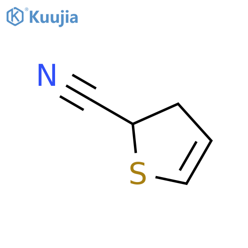 2-Thiophenecarbonitrile, 2,3-dihydro- structure