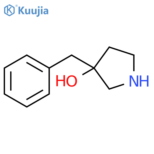 3-Benzylpyrrolidin-3-ol structure
