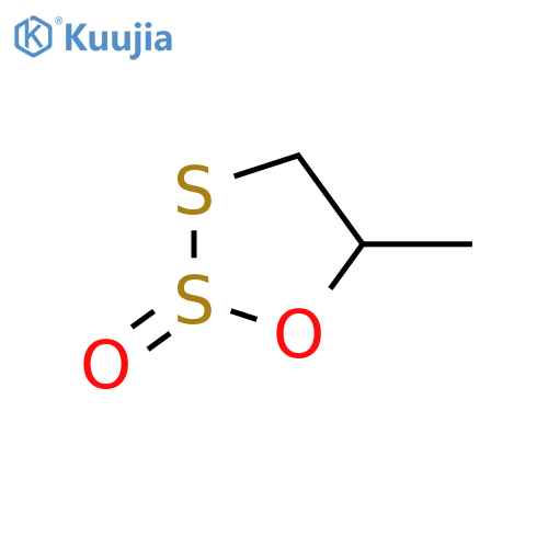 1,2,3-Oxadithiolane,5-methyl-, 2-oxide structure
