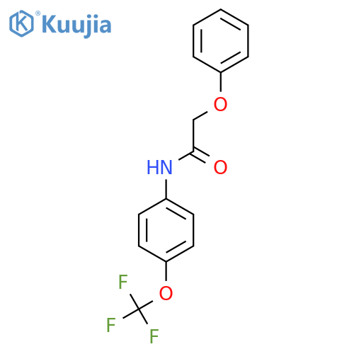 2-Phenoxy-N-(4-(trifluoromethoxy)phenyl)ethanamide structure