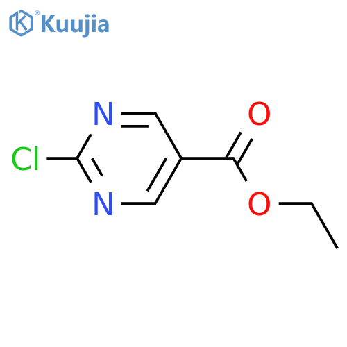 Ethyl 2-chloropyrimidine-5-carboxylate structure