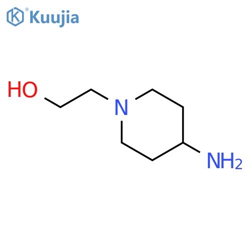2-(4-Aminopiperidin-1-yl)ethanol structure