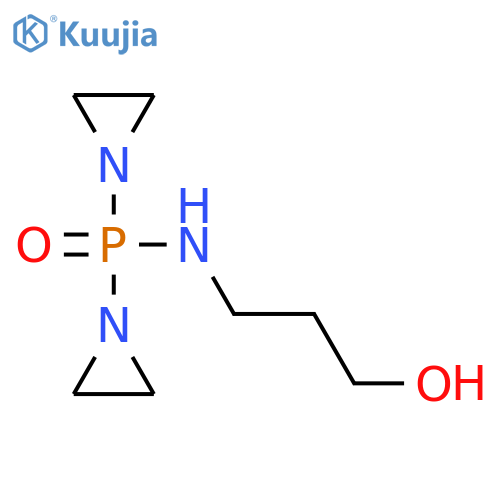 Phosphinic amide,P,P-bis(1-aziridinyl)-N-(3-hydroxypropyl)- (7CI) structure