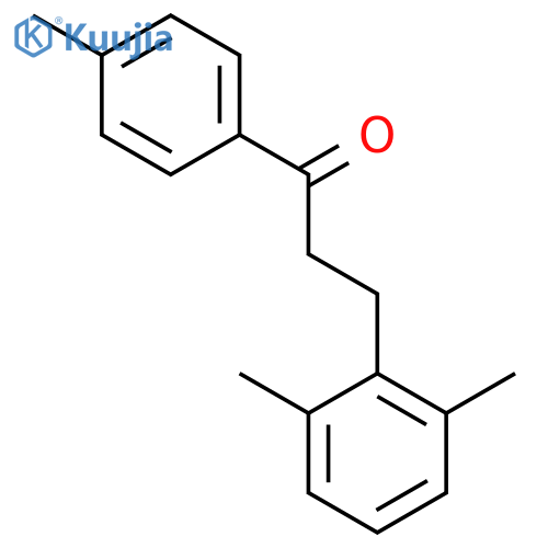 3-(2,6-Dimethylphenyl)-4'-methylpropiophenone structure