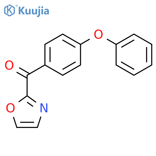 2-(4-Phenoxybenzoyl)oxazole structure