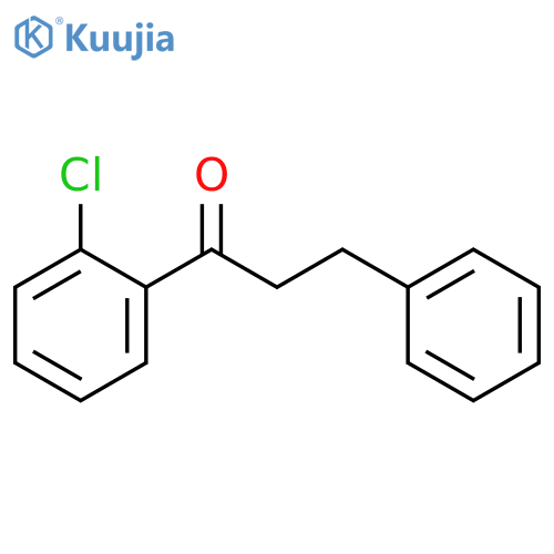 1-(2-chlorophenyl)-3-phenylpropan-1-one structure