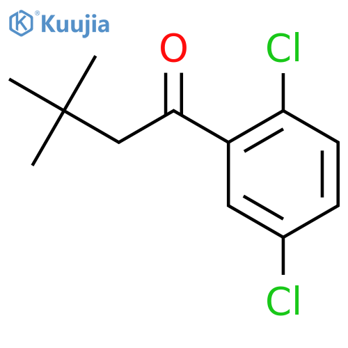 2',5'-Dichloro-3,3-dimethylbutyrophenone structure