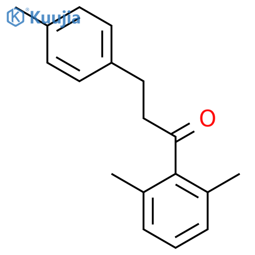 2',6'-Dimethyl-3-(4-methylphenyl)propiophenone structure