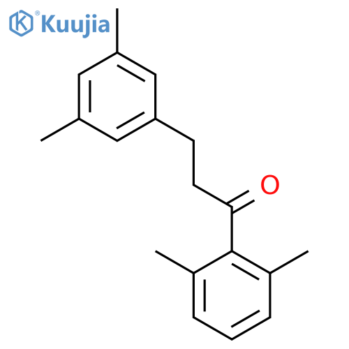 2',6'-Dimethyl-3-(3,5-dimethylphenyl)propiophenone structure