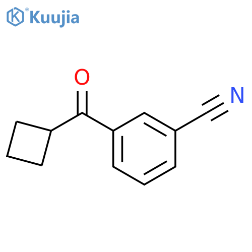 3-Cyanophenyl cyclobutyl ketone structure