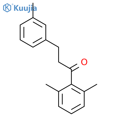 2',6'-Dimethyl-3-(3-methylphenyl)propiophenone structure