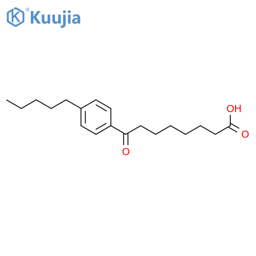 8-oxo-8-(4-pentylphenyl)octanoic Acid structure