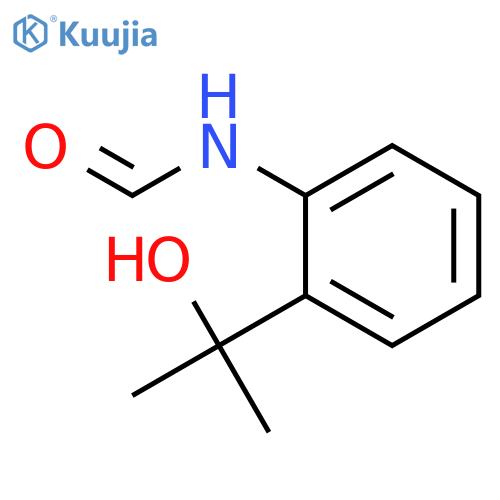 Formamide, N-[2-(1-hydroxy-1-methylethyl)phenyl]- structure