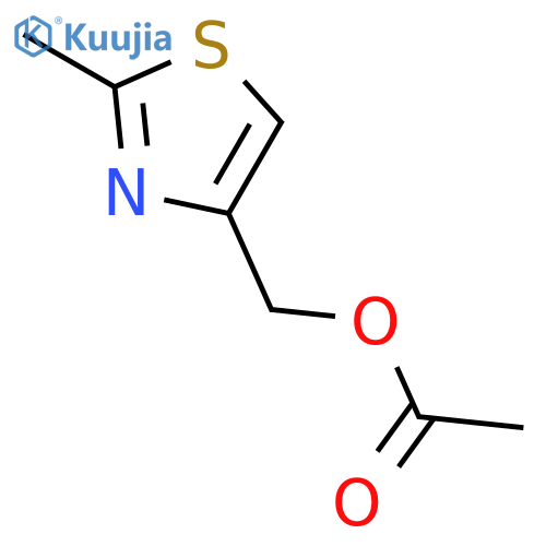 (2-Methylthiazol-4-yl)methyl acetate structure