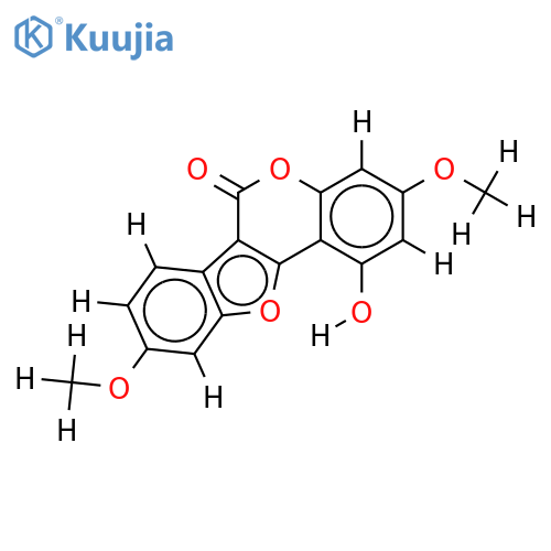 1-hydroxy-3,9-dimethoxycoumestan structure
