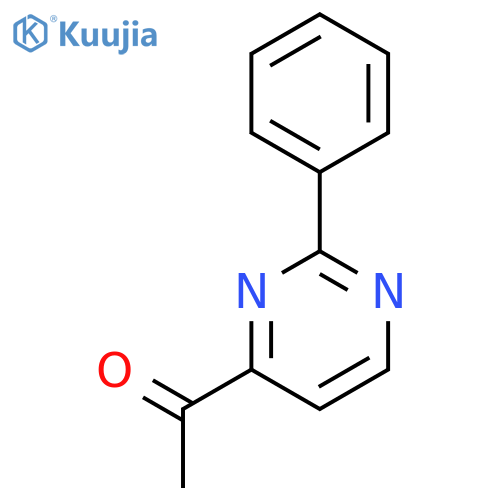 1-(2-Phenylpyrimidin-4-yl)ethanone structure