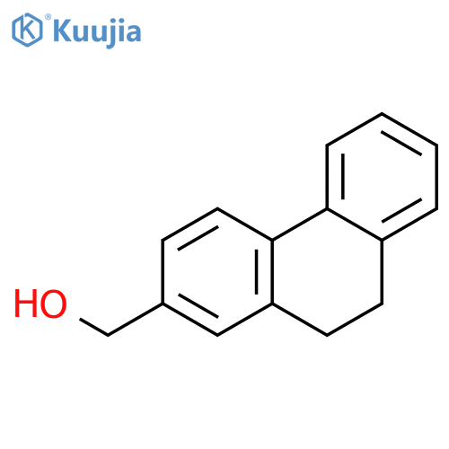 2-Phenanthrenemethanol, 9,10-dihydro- structure