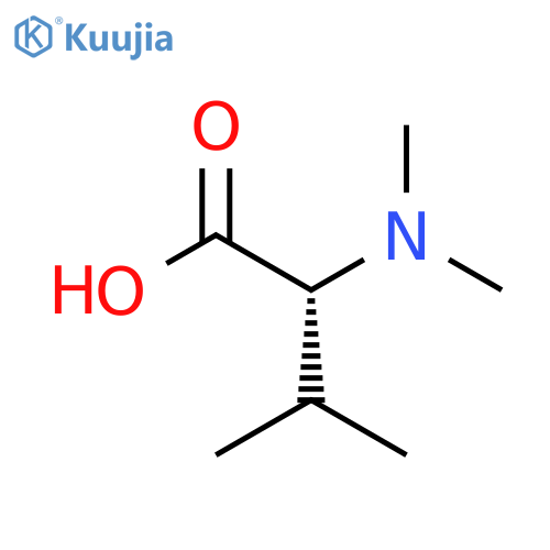 (2R)-2-(Dimethylamino)-3-methylbutanoic acid structure