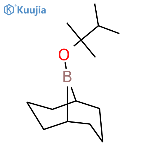 9-((2,3-Dimethylbutan-2-yl)oxy)-9-borabicyclo3.3.1nonane structure