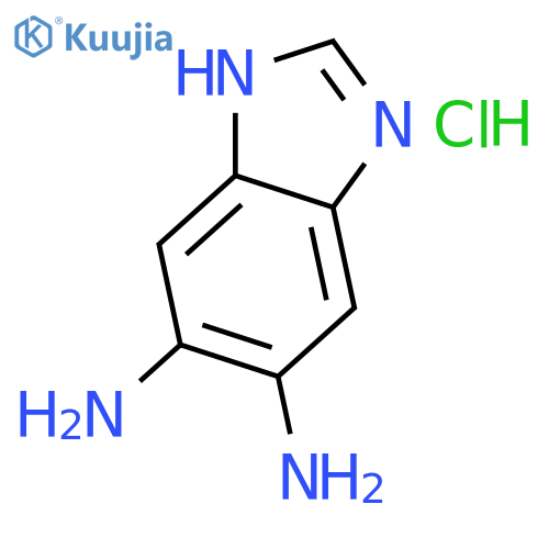 1H-Benzo[d]imidazole-5,6-diamine dihydrochloride structure