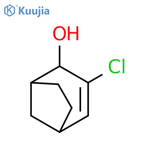 3-chlorobicyclo[3.2.1]oct-3-en-2-ol structure