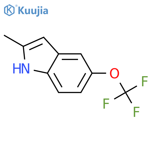 2-Methyl-5-(trifluoromethoxy)-1H-indole structure