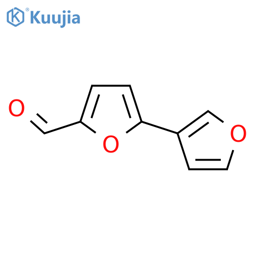 5-(Furan-3-yl)furan-2-carbaldehyde structure