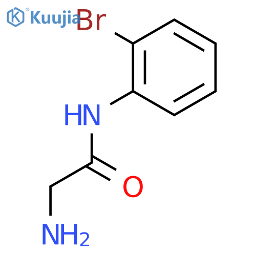 2-Amino-N-(2-bromophenyl)acetamide structure