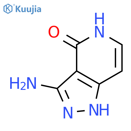 3-amino-1H-pyrazolo4,3-cpyridin-4(5H)-one structure