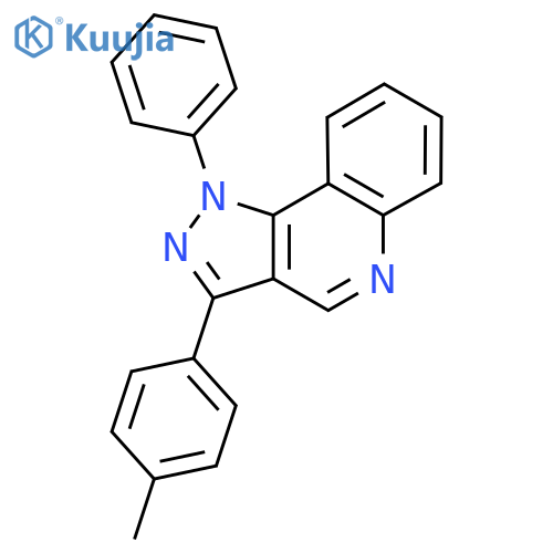3-(4-methylphenyl)-1-phenyl-1H-pyrazolo4,3-cquinoline structure