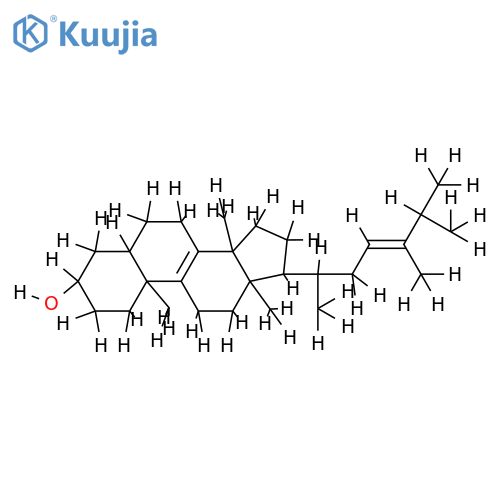 (E)-14alpha-methyl-5alpha-ergosta-8,24(28)-dien-3beta-ol structure