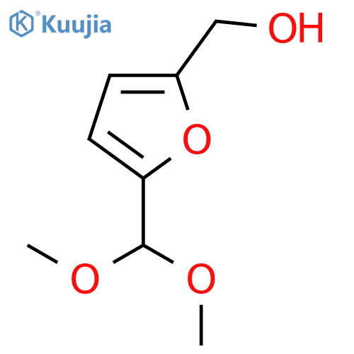 5-(dimethoxymethyl)-2-Furanmethanol structure