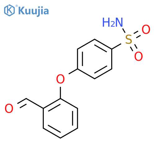 4-(2-Formyl-Phenoxy)-Benzenesulfonamide structure