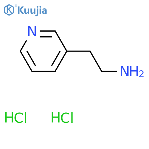 2-(Pyridin-3-yl)ethanamine dihydrochloride structure