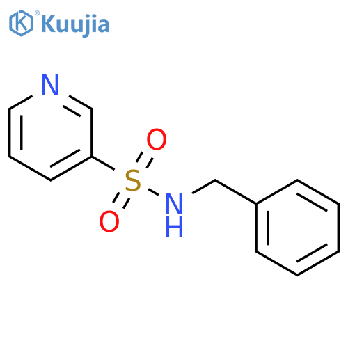 N-benzylpyridine-3-sulfonamide structure