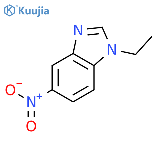 1-Ethyl-5-nitro-1H-benzimidazole structure