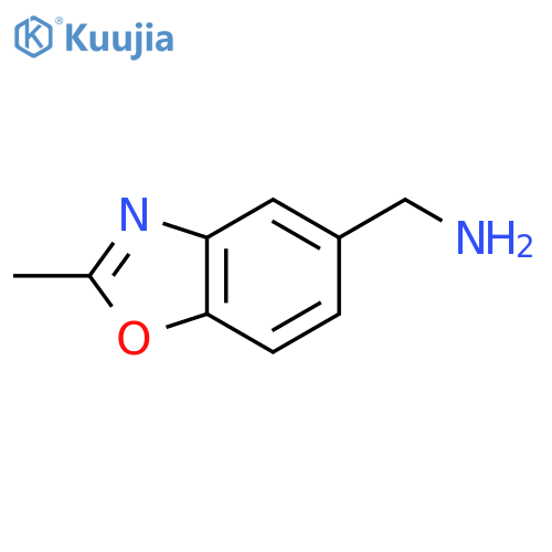 (2-MethylbenzoDoxazol-5-yl)methanamine structure