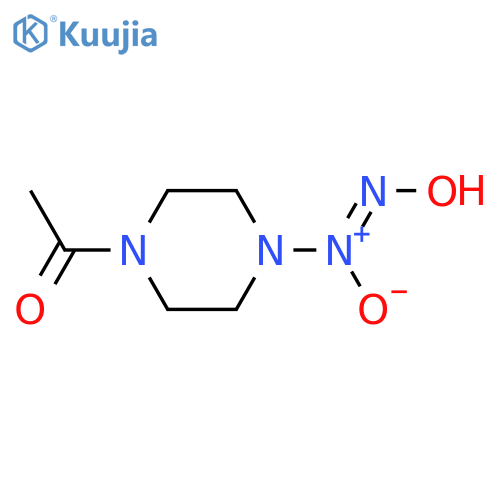 Ethanone,1-[4-(2-hydroxy-1-oxidodiazenyl)-1-piperazinyl]- structure
