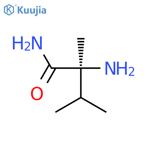 (S)-2-Amino-2,3-dimethylbutanamide structure