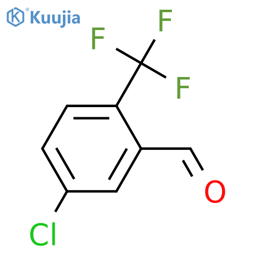 5-Chloro-2-(trifluoromethyl)benzaldehyde structure