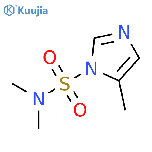 1H-Imidazole-1-sulfonamide, N,N,5-trimethyl- structure